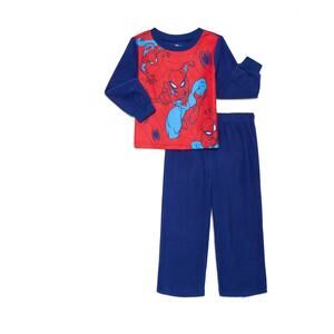 NWT Disney Spider-Man Toddler Boys Long Sleeve 2 Piece Pajama Set PJ Size 2T